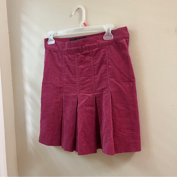 Vintage Juicy Couture Pleated Mini Skirt y2k - Picture 3 of 7